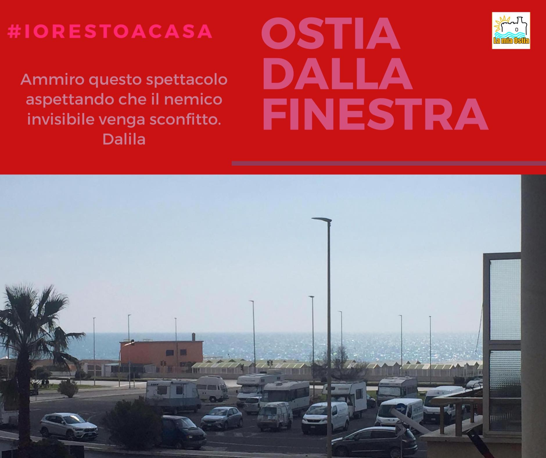 Ostia dalla finestra: mese di marzo